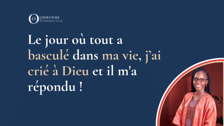 Comment Dieu répond à ses enfants pendant les temps d'épreuves